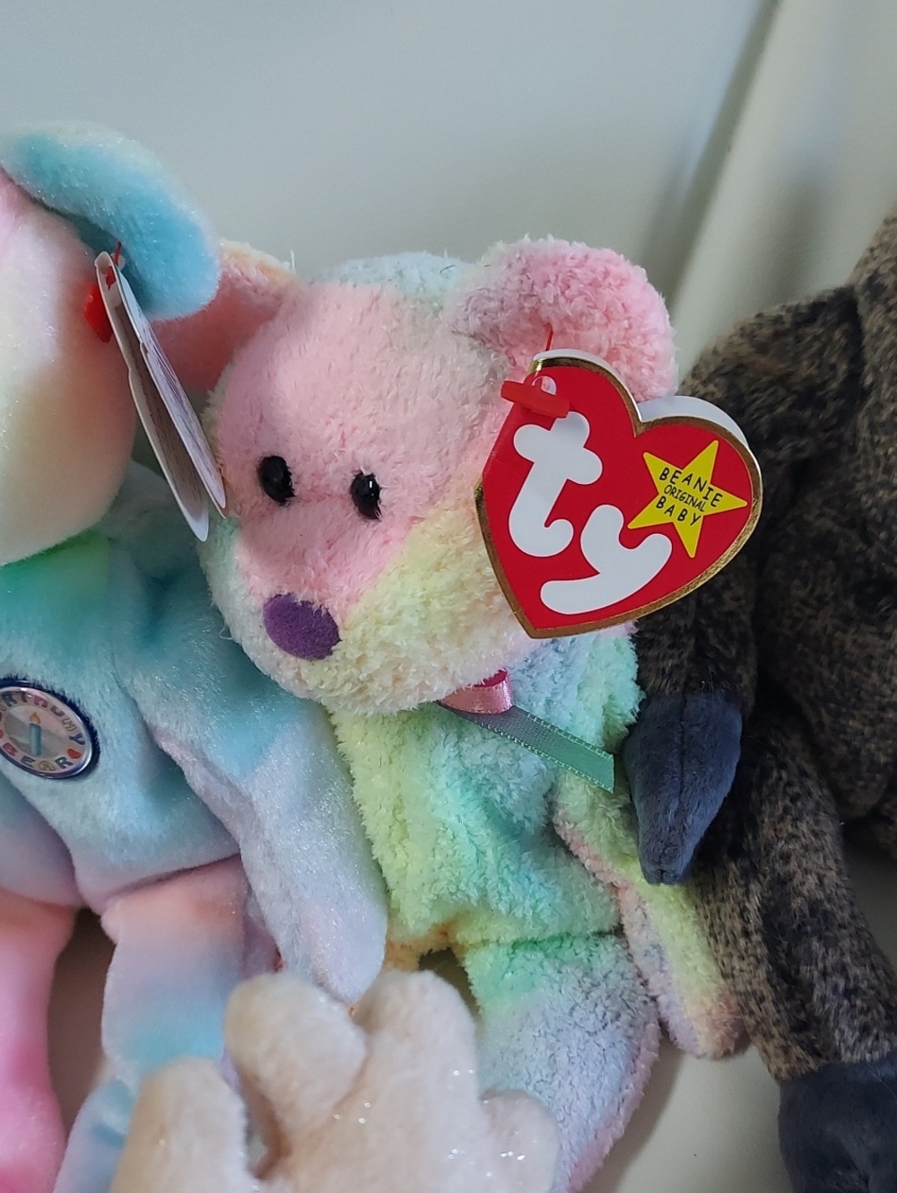 Lot Of 8 Ty Beanie Babies INCL 2 Mystic The Unicorn With Iridescent Horns - Picture 12 of 16